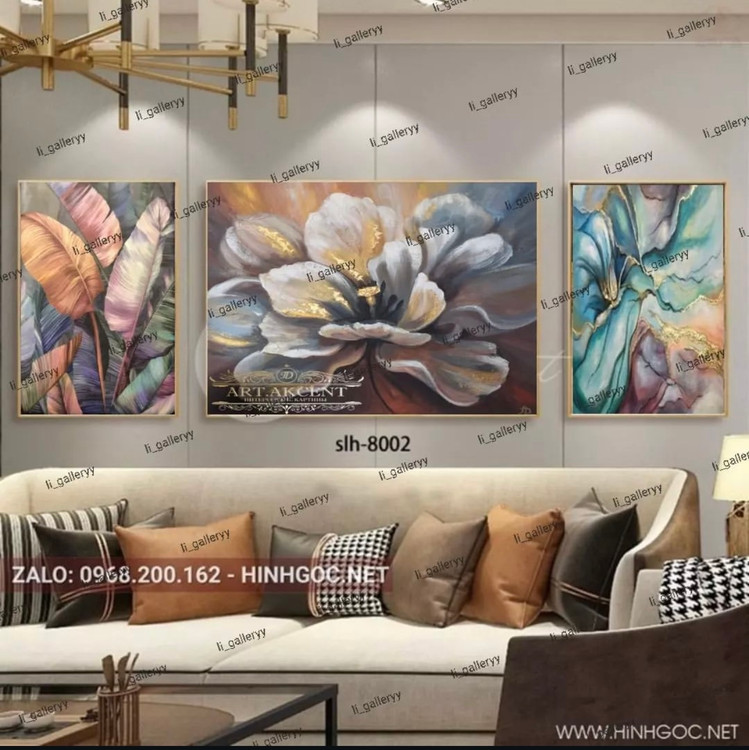 تابلو سه لت جذاب پراز رنگ مناسب برای تمای دیزاینها